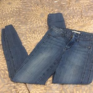 Medium blue wash jeans